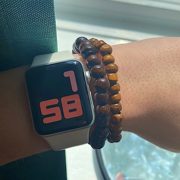 2 Brown beaded bracelets - Picture 4 of 8